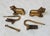Miniature Chinese Brass Dog Figure Locks - Set of 3 For Sale - Image 9 of 11