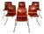 Vintage Chairs from Thur Op / Pagholz, 1960s, Set of 6 For Sale