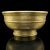 This is an antique planter bowl. An Oriental, brass jardiniere dish, dating to the early Victorian period, circa 1850....