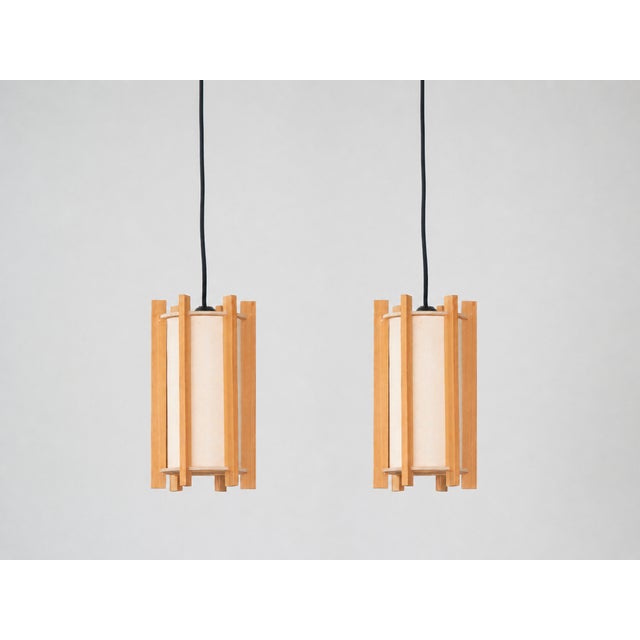 Vintage Danish Pendant Lamps attributed to IB Fabiansen for Louis Poulsen, 1970s, Set of 2 For Sale - Image 11 of 11