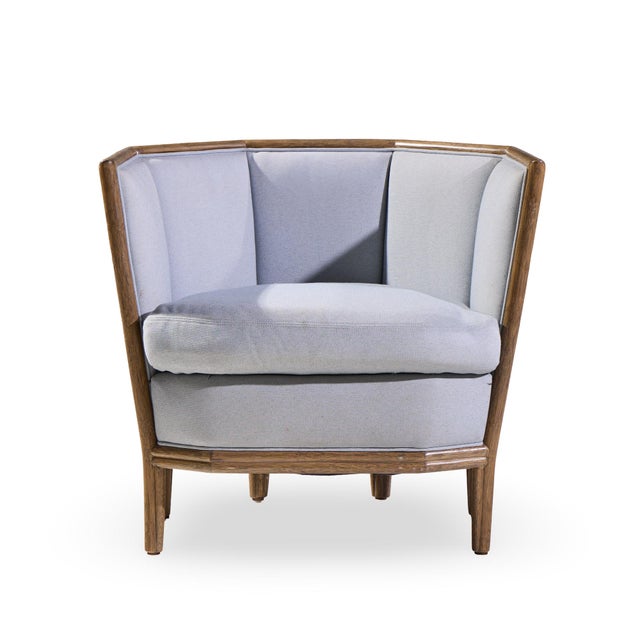 Mid 20th Century Barbara Barry for McGuire Rattan Fretwork Lounge Chairs - Pair For Sale - Image 5 of 13