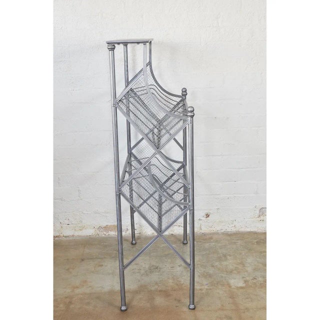 Art Deco 1930s Industrial Metal Bins For Sale - Image 3 of 7