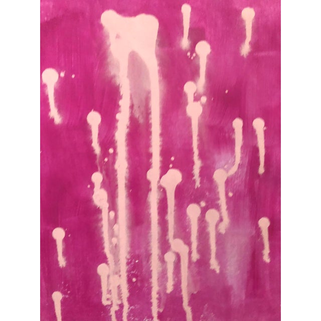 A completely unique and original artwork on paper. COA included. Unframed. Please contact Chairish regarding combined...