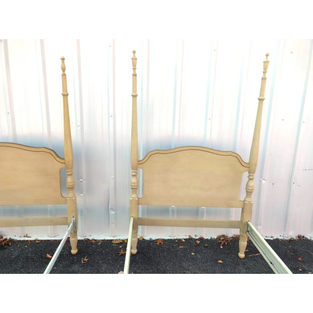 This French Provincial Twin Size Bed is a classic piece of bedroom furniture that captures the essence of timeless...