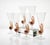 1950s Amber Murano Glass and Pulegoso Nautilus Flutes from Cenedese, 1950s, Set of 6 For Sale - Image 5 of 18