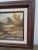 Mid-Century Modern Mid 20th Century Mountain Landscape Oil Painting For Sale - Image 3 of 8