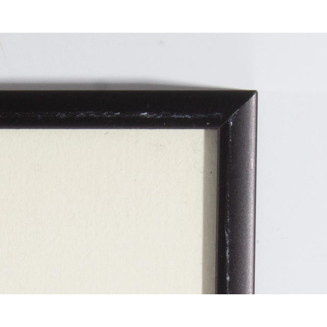 Contemporary 1998 “Shower Poster” Signed Limited Edition Linocut by Jonathan Weinberg For Sale - Image 3 of 10