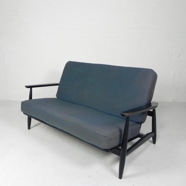 Vintage Bench in the style of Viko Baumritter, 1960s For Sale - Image 16 of 18