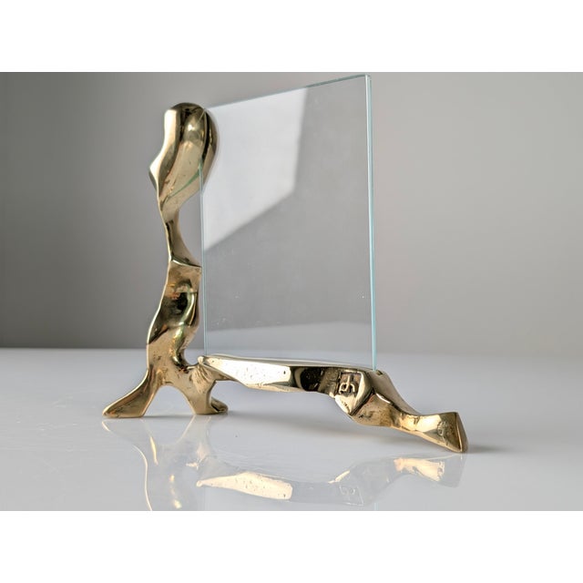 Vintage Brass Photo Frame by David Marshall, Spain, 1970s For Sale - Image 9 of 9