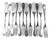 Antique Silver Forks, 1900s, Set of 12 For Sale