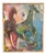 Helmut Mantel, Horses, 1950s, Oil Painting on Canvas, Framed For Sale