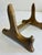 Gold Vintage Gold Painted Wood Plate Stand / Easel For Sale - Image 8 of 8