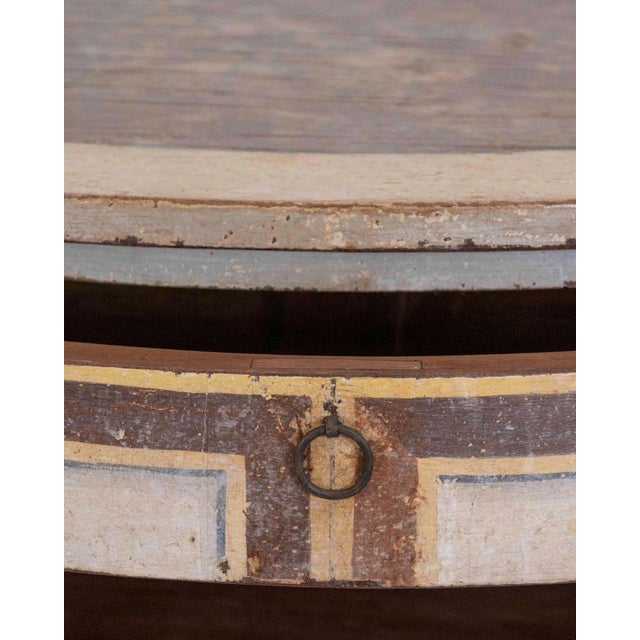 Neoclassical Italian Mid-19th Century Neoclassical Lacquered Sideboard For Sale - Image 3 of 9