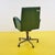 Textile Vintage Green Office Chair For Sale - Image 7 of 11