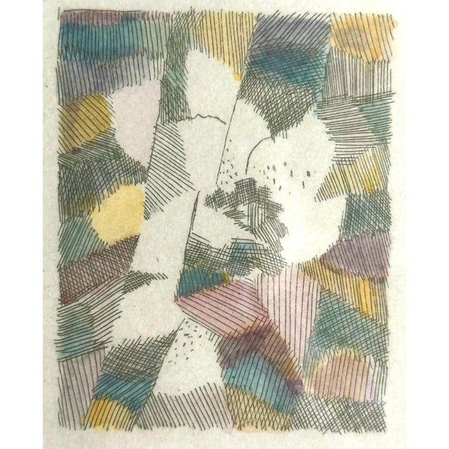 Artist: Ansei Uchima (Japan, 1921-2000) Title: Narcissus Date: 1981 Medium: Etching on Paper Place: Tokyo, Japan This nice...