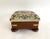 English Needlepoint and Mahogany Foot Stool For Sale In Los Angeles - Image 6 of 9