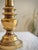 Vintage Brass Neoclassical Hollywood Regency Baluster Table Lamps With Linen Drum Shades - a Pair For Sale - Image 10 of 12