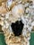 1960s 1960s Black Mermaid Shell Embellished Wall Sconce For Sale - Image 5 of 6