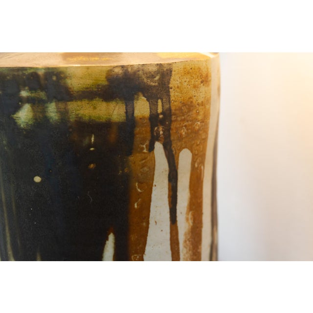 Mid-Century Modern Danish Stoneware Table Lamp, 1960s For Sale - Image 17 of 18