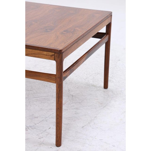 Wood Mid-Century Danish Rosewood Coffee or Side Table, 1960s For Sale - Image 7 of 11