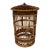 Vintage Boho Chic Bamboo and Rattan Birdcage For Sale