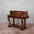 Rustic Small Console Desk in Wood For Sale - Image 3 of 13