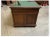 Wood Antique Free-Standing Art Nouveau Desk, 1890s For Sale - Image 7 of 8