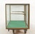 Antique French Glass Front Brass Frame Display Case For Sale - Image 11 of 12