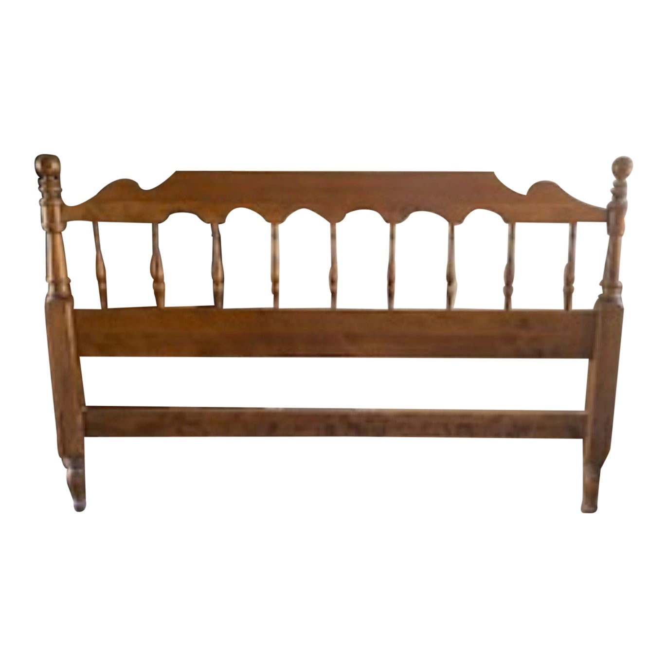 1980s Ethan Allen Vintage Queen Size Maple Headboard Chairish