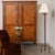 Lovely vintage wrought iron brutalist floor lamp from France, 1940s. Heavy iron stem with three curved iron legs. New...