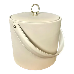 Vintage Mid-Century Modern Georges Briard Vinyl Ice Bucket