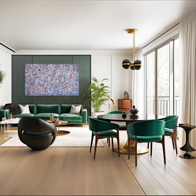 Los Angeles artist Marc Raphael's abstract expressionism paintings are influenced by New York's abstract expressionist...