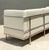 Vintage Chrome Frame Sofa After Le Corbusier For Sale - Image 14 of 17