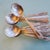 Art Deco 1930s Art Deco Bowl Soup Spoons (Gumbo) Mildred Silverplate, C1936 by National Silver Co 12 Pc Pruistine For Sale - Image 3 of 16