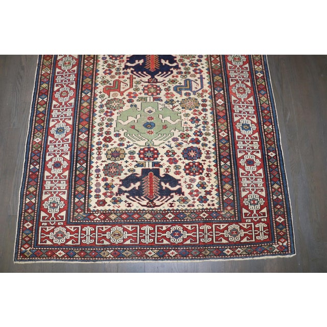 a late 19th Century Antique Shirvan Kuba Rug