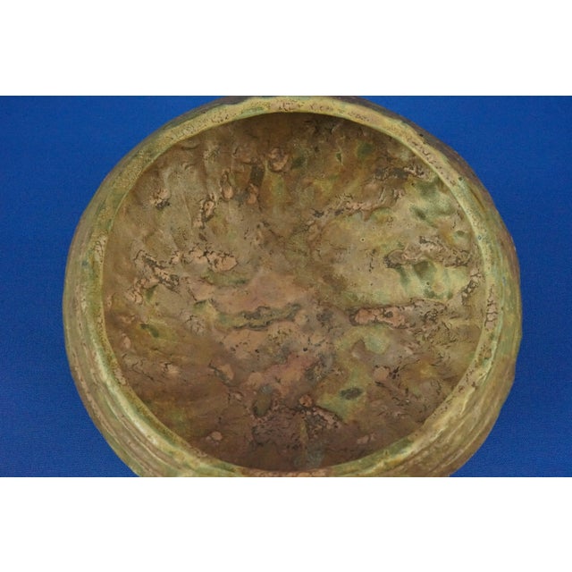 Vintage Medieval Etruscan-Style Ceramic Bowl by Ferdinando Foderini for Kamars, 1960s For Sale - Image 15 of 18