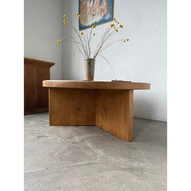 Modernist Elm Coffee Table, 1950s For Sale - Image 14 of 18
