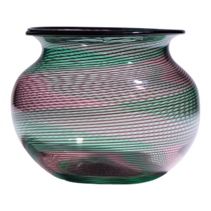 Ercole Barovier Toso Mid Century Murano Italian Art Glass Vase