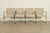 An exceptional set of four Mid-Century Modern "Brno" style tubular cantilever lounge chairs or club chairs In the manner...