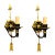 1910 Federal Style One Light Sconces Arrows - a Pair For Sale