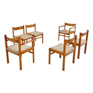 Danish Oak Dining Chairs by H. W. Klein for Bramin, 1960s, Set of 6 For Sale