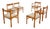 Danish Oak Dining Chairs by H. W. Klein for Bramin, 1960s, Set of 6 For Sale