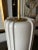 New Minx table lamp by Thomas O'brien for Visual Comfort. Lovely ivory glazed ceramic design with brass hardware/base....