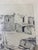 Early 1900's Native American Etching "Hopi Village" by Kiva "Carle" Fortier For Sale - Image 4 of 13