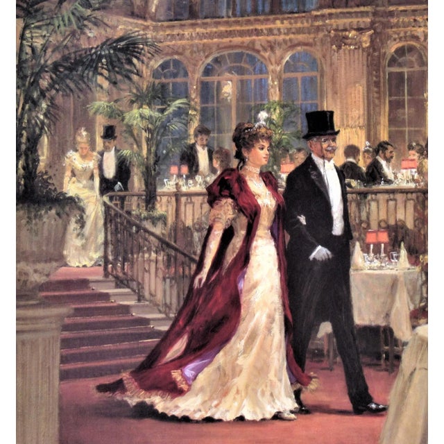 Impressionist Alan Maley, A Festive Occasion, 1989 For Sale - Image 3 of 9