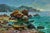 Oil Painting the Boat Is Moored on the Shore Yuriy Suprunchuk For Sale