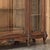 19th Century Italian Rococo Walnut Three-Door Display Bookcase ~ Armoire For Sale - Image 12 of 18