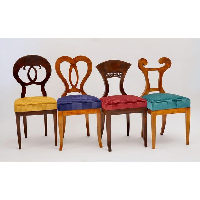 Not Yet Made - Made To Order Biedermeier Dining Chairs in Walnut by Silvio Piattelli, Set of 8 For Sale - Image 5 of 18