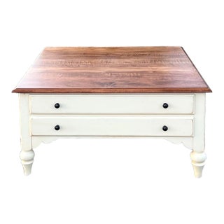 Ethan Allen Country Crossings Coffee Table For Sale