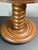 1950s Chunky Low Turned Wood Brutalist Side Table in the style of Charles Dudouyt, 1950s For Sale - Image 5 of 17